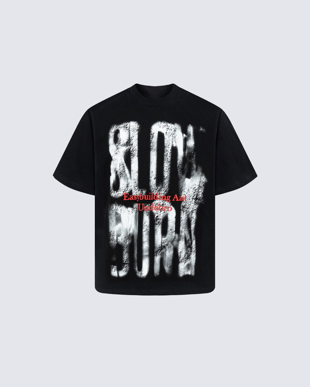 American Retro Graffiti Design Printed T-Shirt