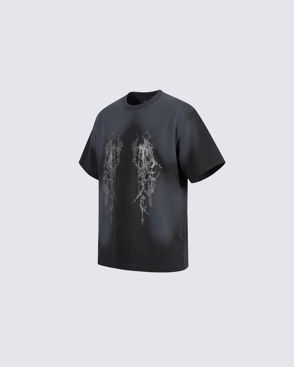 Gothic Mirror Graphic T-Shirt