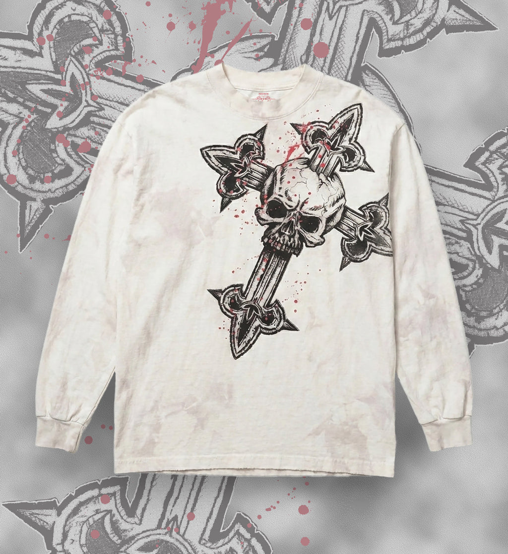 Cross LS Tee