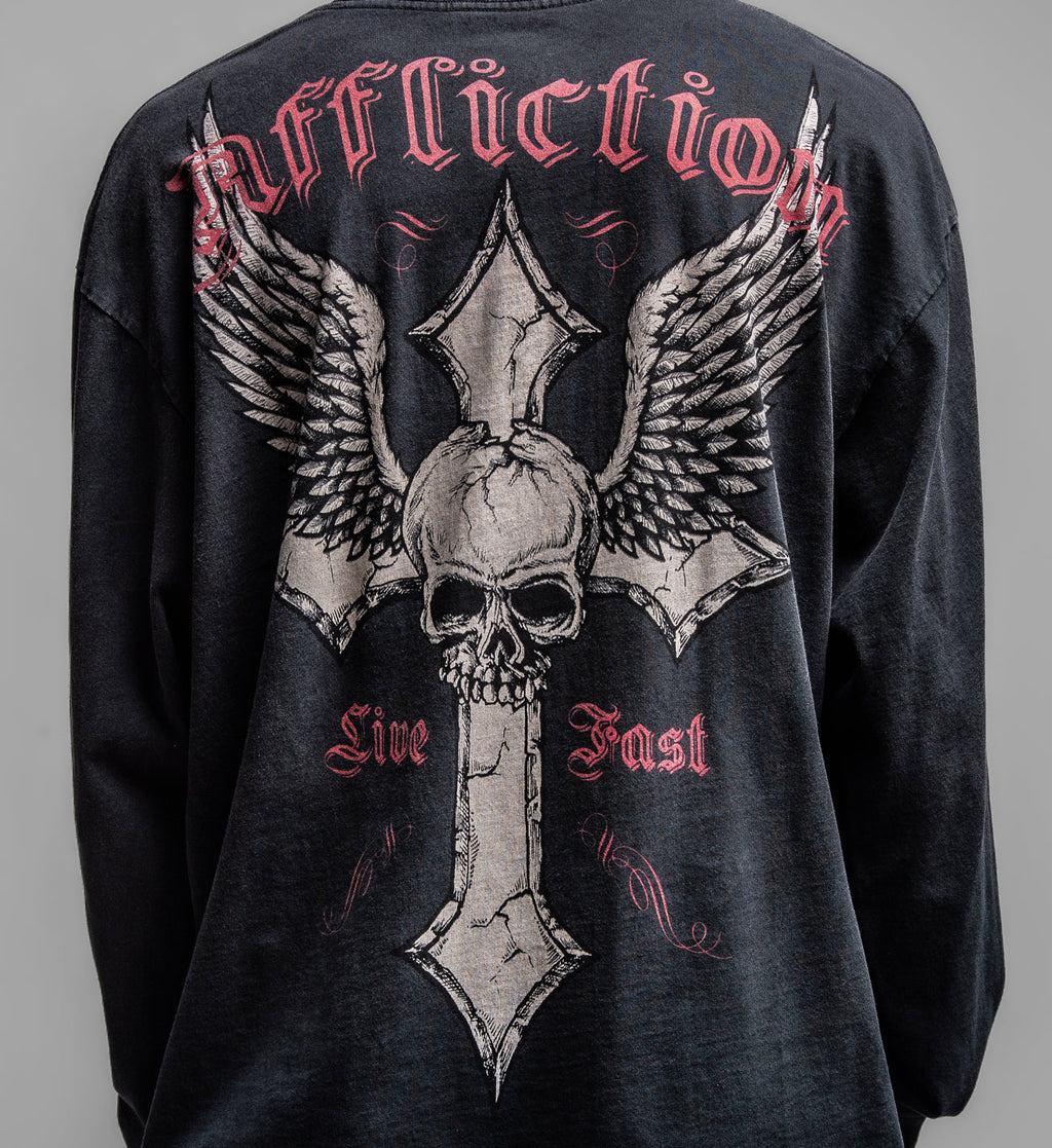 Live Fast LS Tee