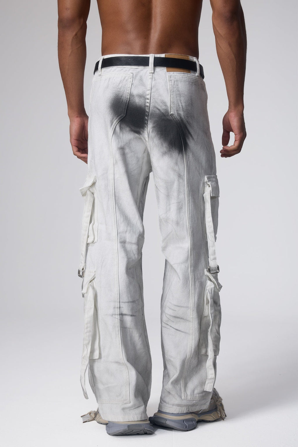 Acid Rush Splatter Cargo Jeans
