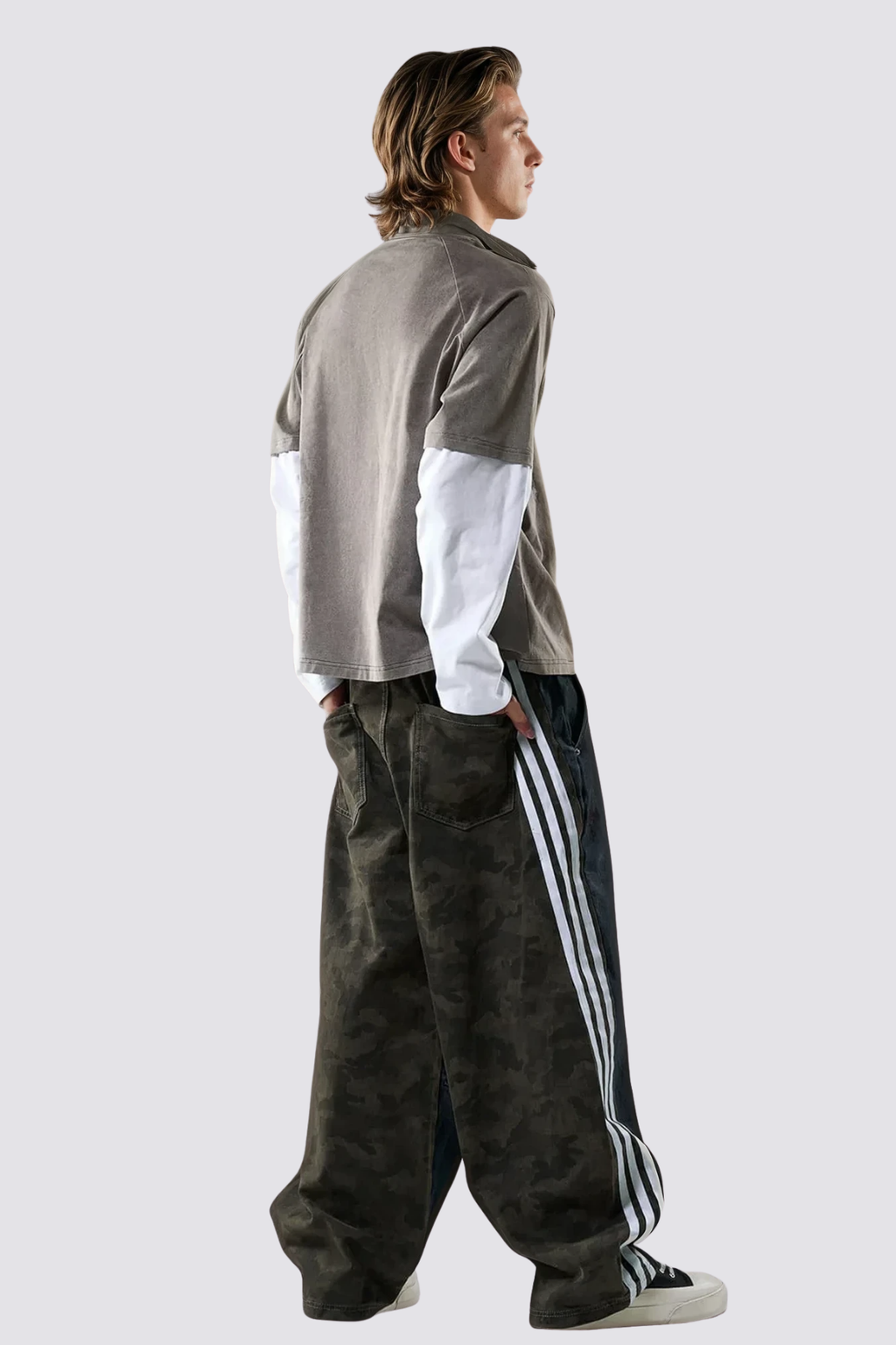 Clutch Unit Dye Wide Leg Jeans