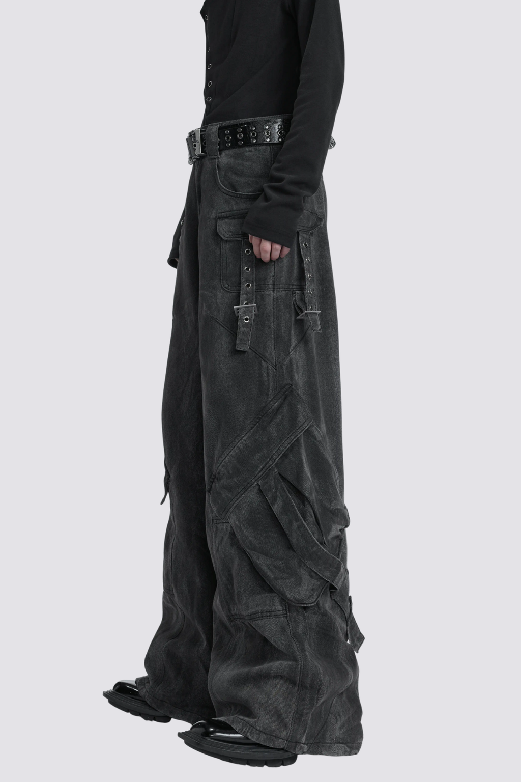 Rivet Silence Wide Leg Jeans