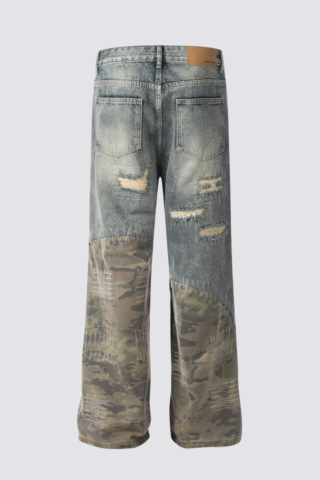 Shift Void Straight Ripped Jeans