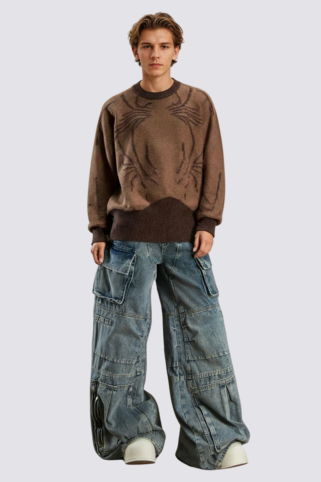 Tone Urban Barrel Jeans Blue