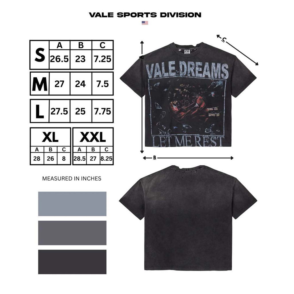 Vale Forever Red Dress Let Me Rest Tee Black