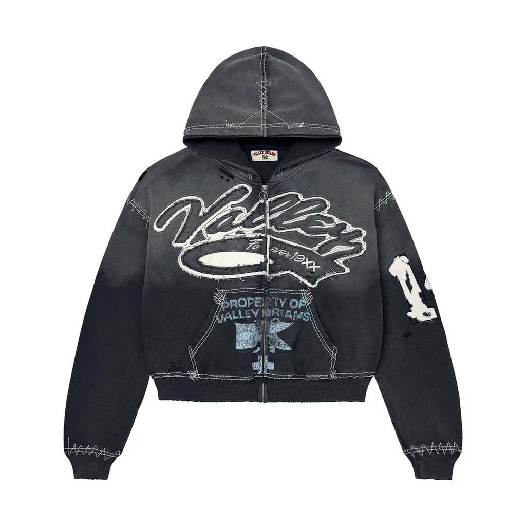 Vale Forever Religion Zip Up Hoodie Black