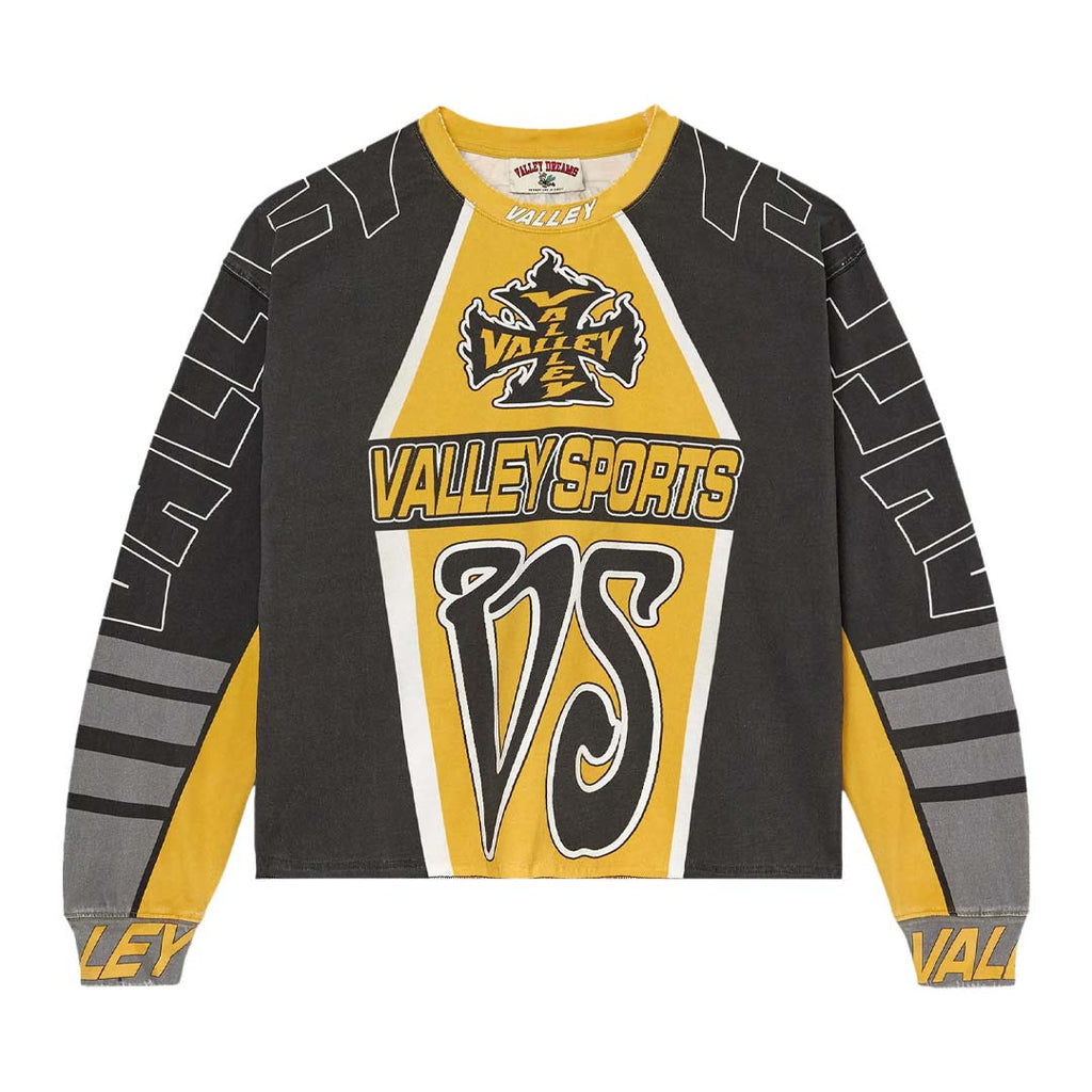 Vale Forever VS Racing Long Sleeve Yellow Black