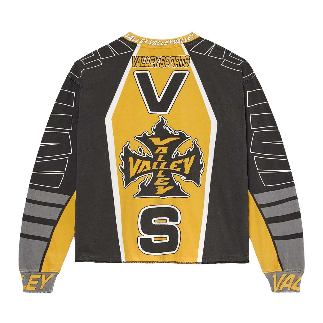 Vale Forever VS Racing Long Sleeve Yellow Black